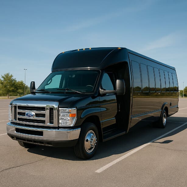 Louisville Shuttle Bus Rentals 18 Passenger Shuttle Bus