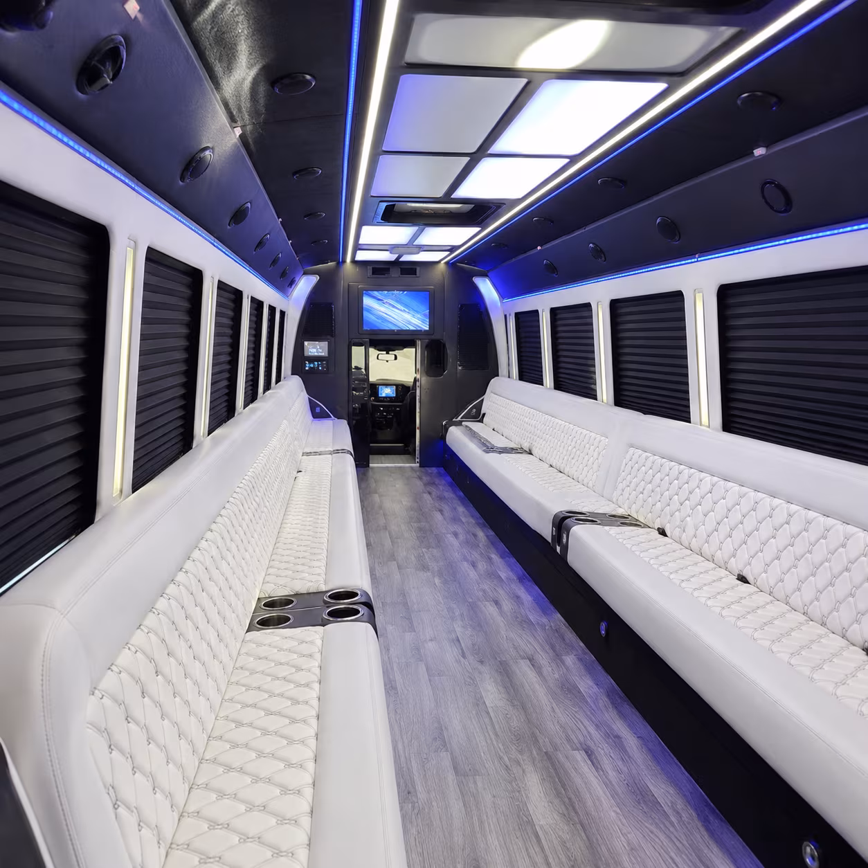 louisville corporate retreat shuttle bus rentals